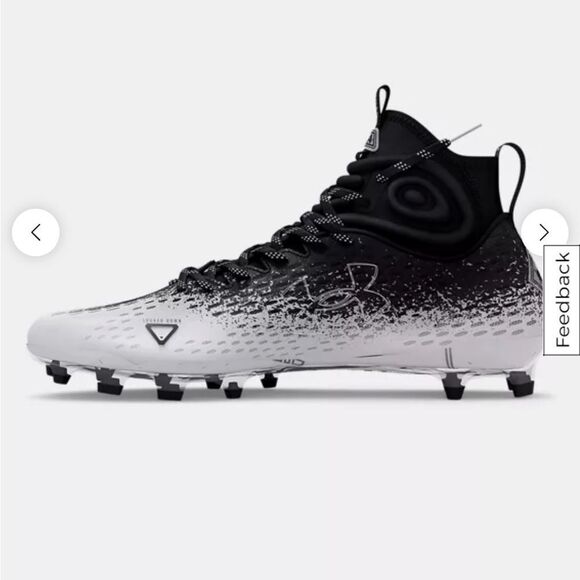 Men’s Under Armour UA Spotlight Lux MC 2.0 Football Cleats size 10, NWOB, NEW - Picture 2 of 5